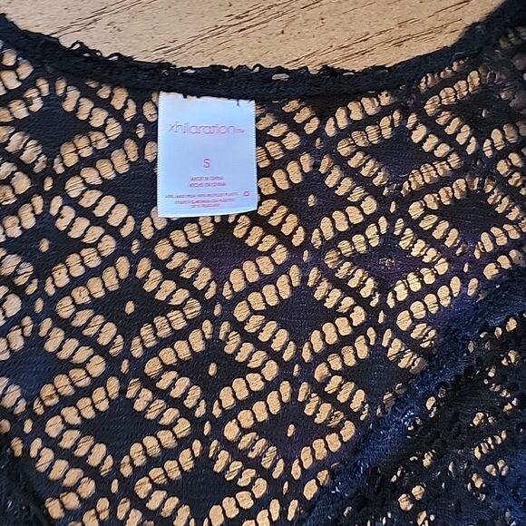 Black Swim suit cover jumpsuit size S 🖤 - Picture 4 of 5